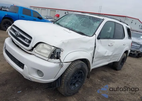 2003 Toyota Sequoia Limited V8 from USA, damaged, VIN 5TDBT48A53S159246